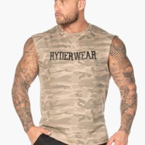 CAMO FLEECE TANK